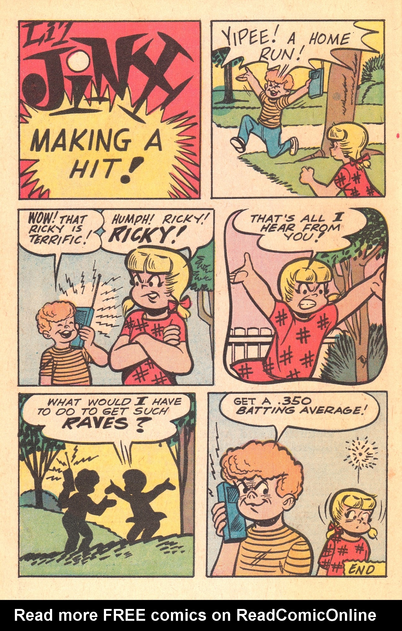 Read online Reggie and Me (1966) comic -  Issue #32 - 10