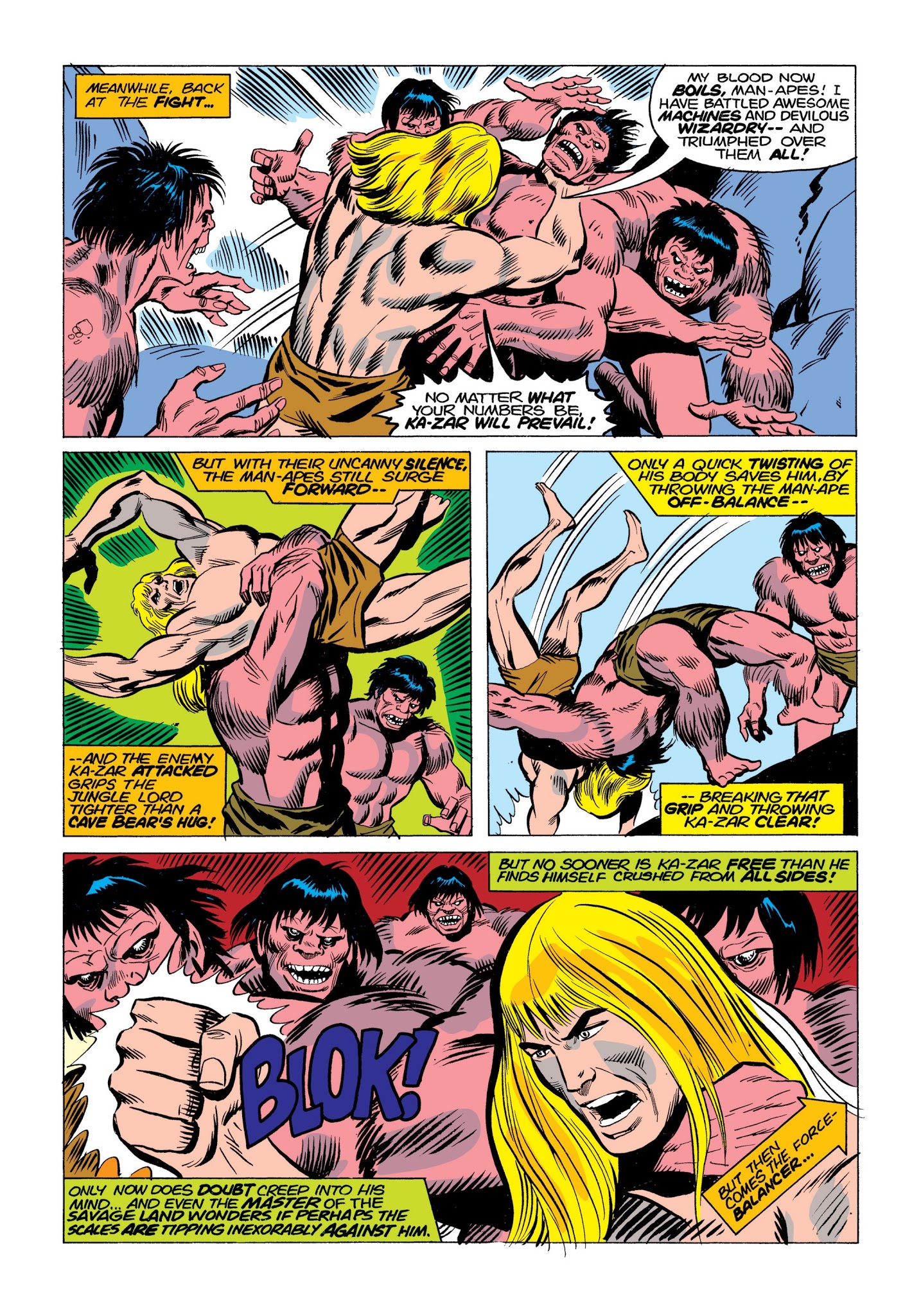 Read online Marvel Masterworks: Ka-Zar comic -  Issue # TPB 2 (Part 3) - 86