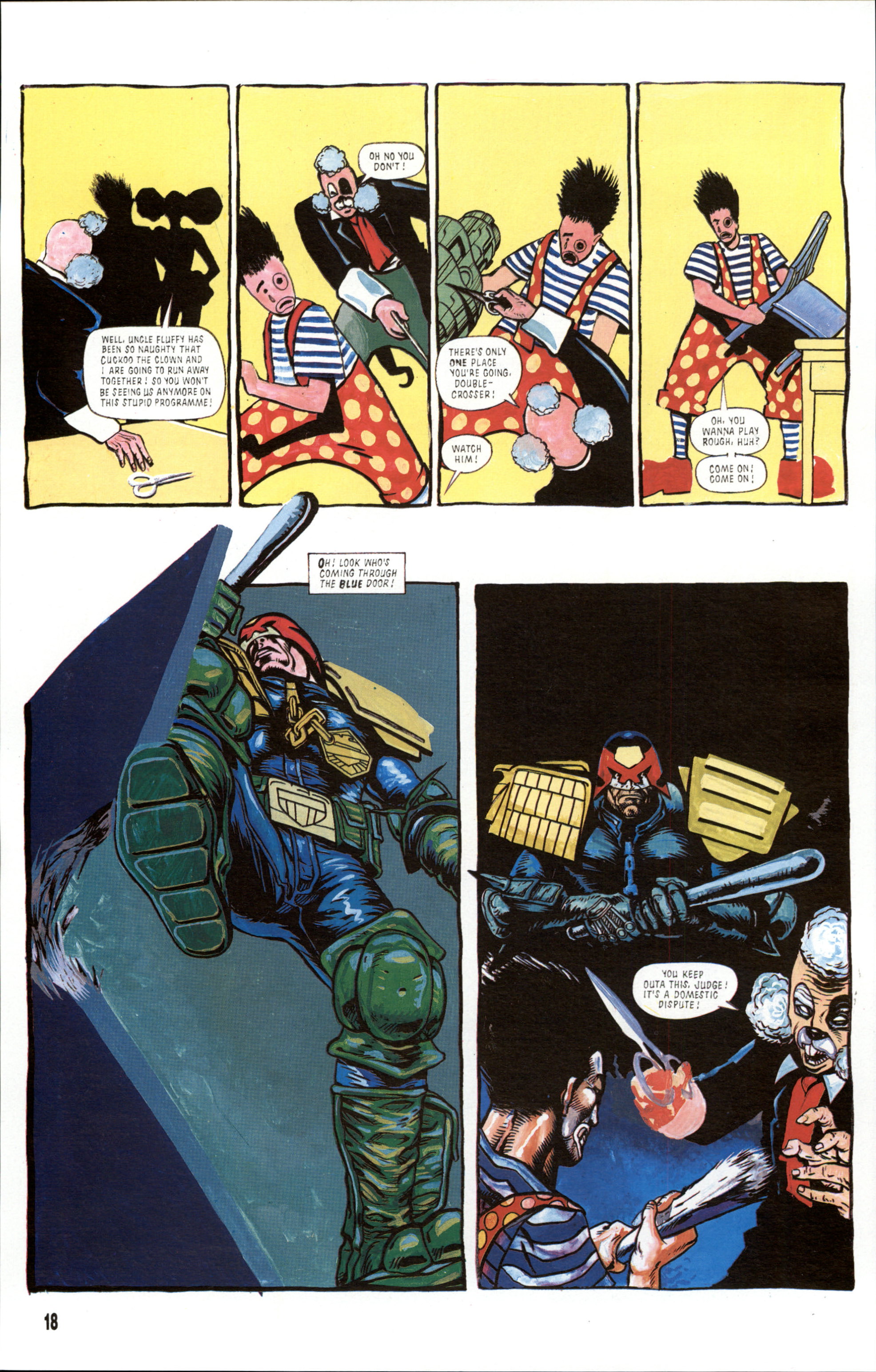 Read online Dredd Rules! comic -  Issue #8 - 20