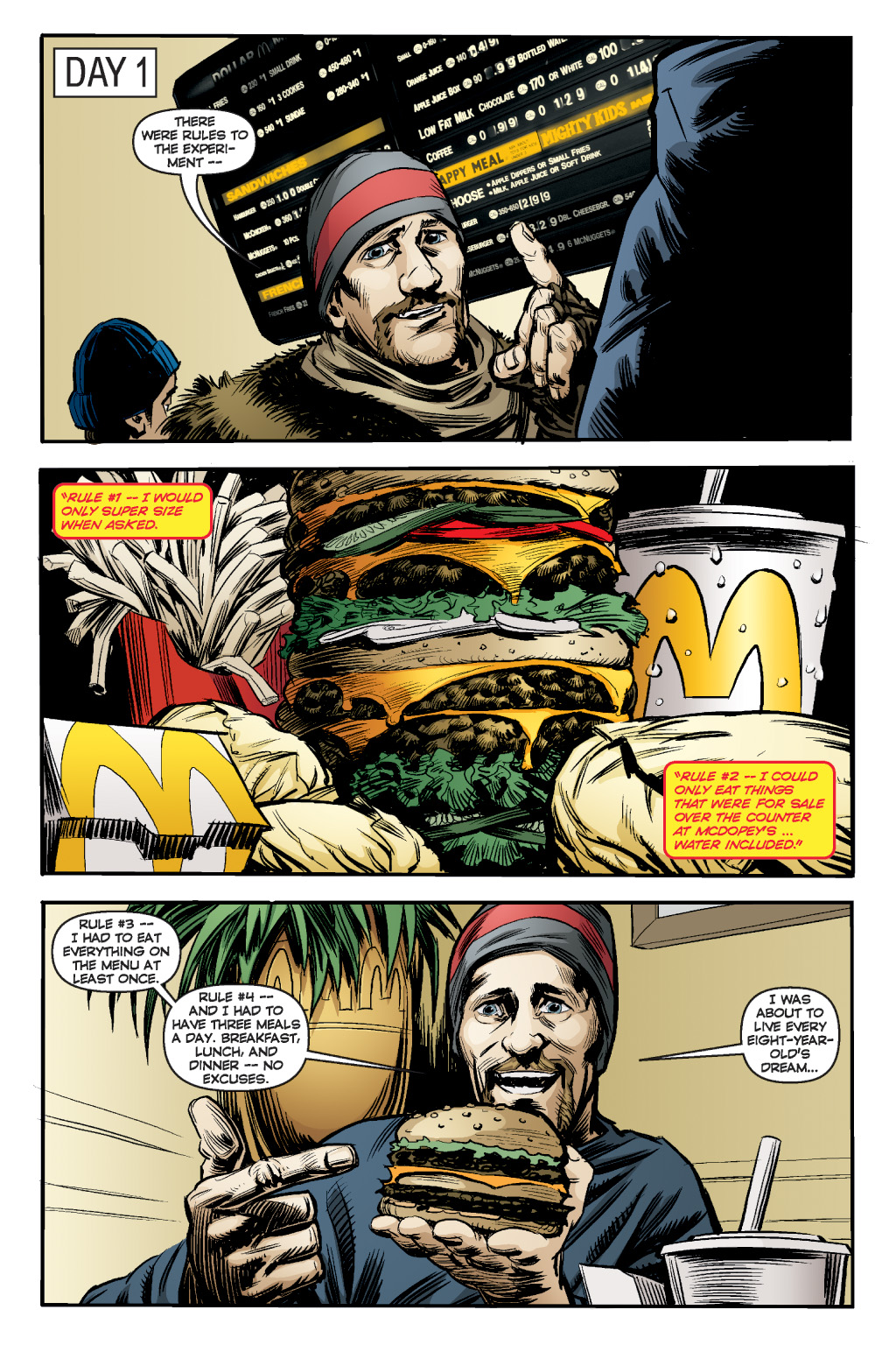 Read online Supersized: Strange Tales from a Fast-Food Culture comic -  Issue # TPB - 11