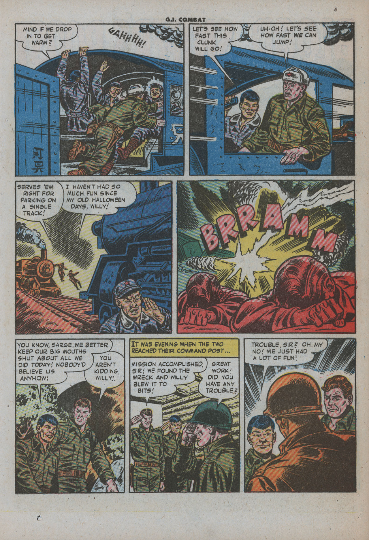 Read online G.I. Combat (1952) comic -  Issue #11 - 11