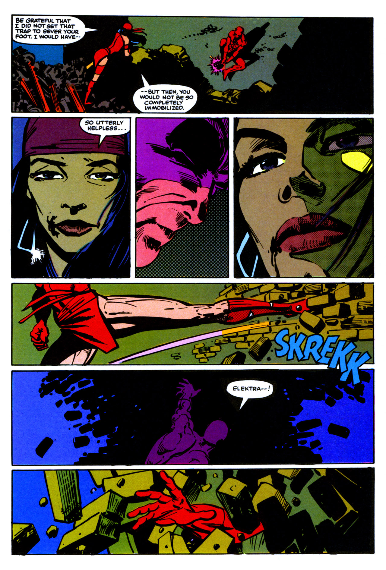 Read online The Elektra Saga comic -  Issue #3 - 24