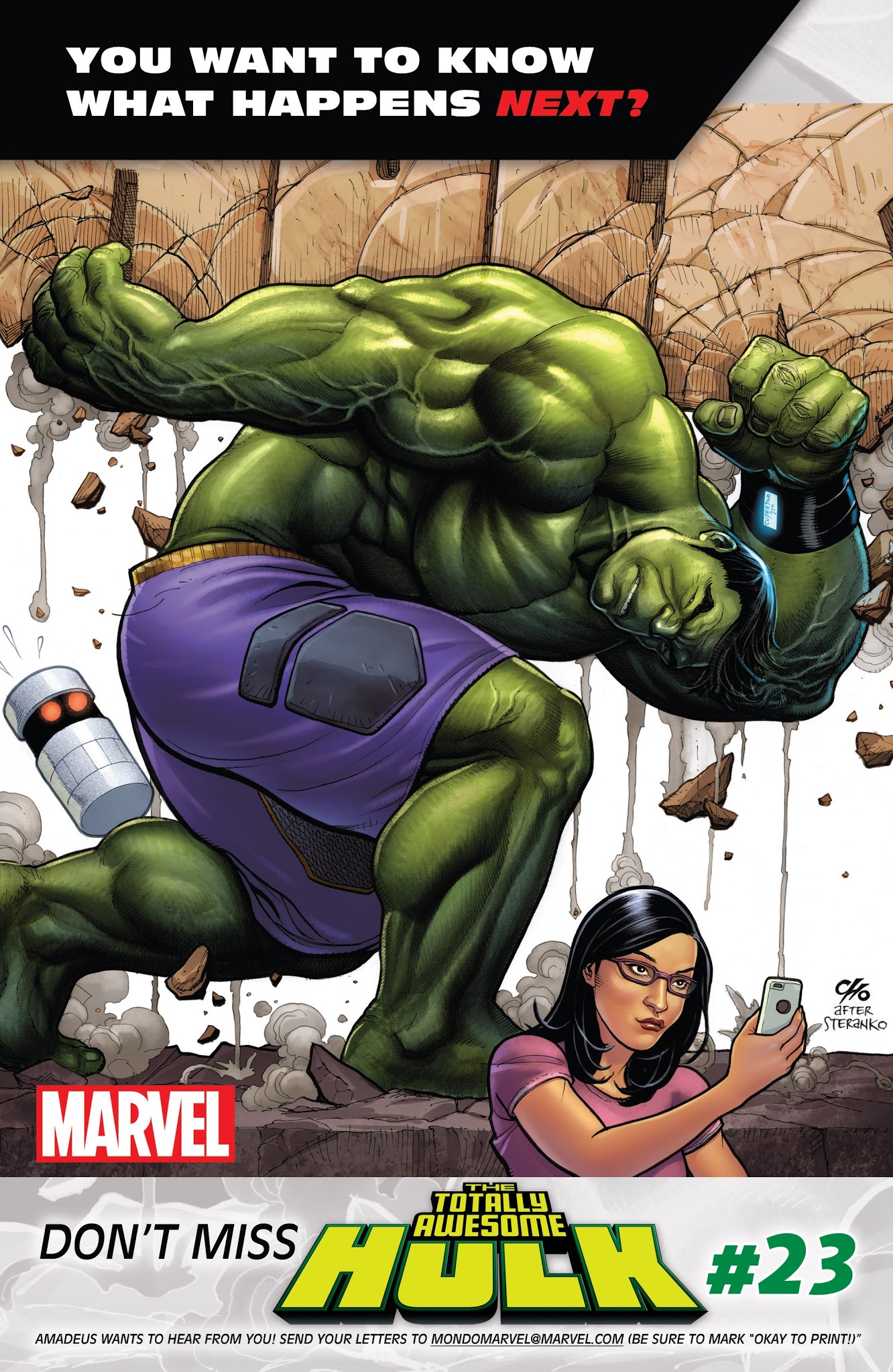 Read online Totally Awesome Hulk comic -  Issue #22 - 24