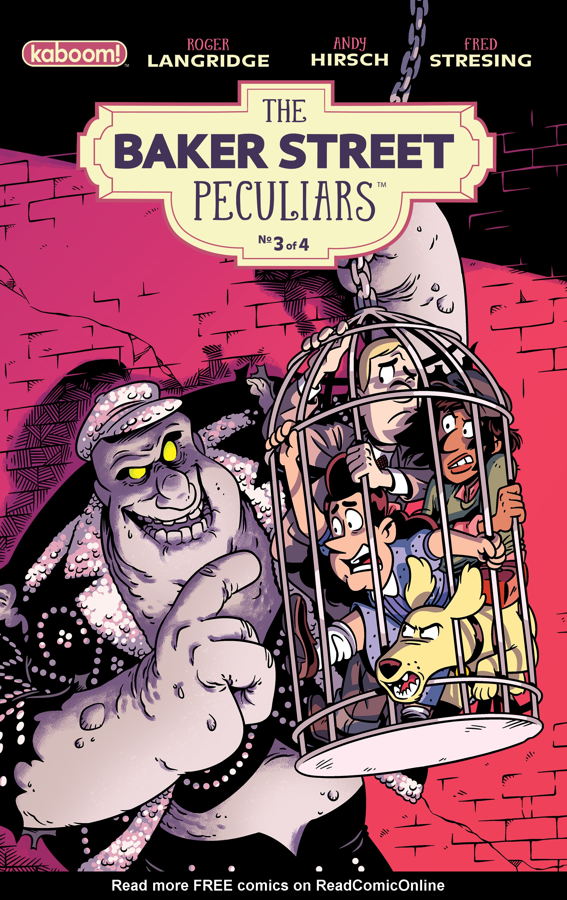 Read online The Baker Street Peculiars comic -  Issue #3 - 1