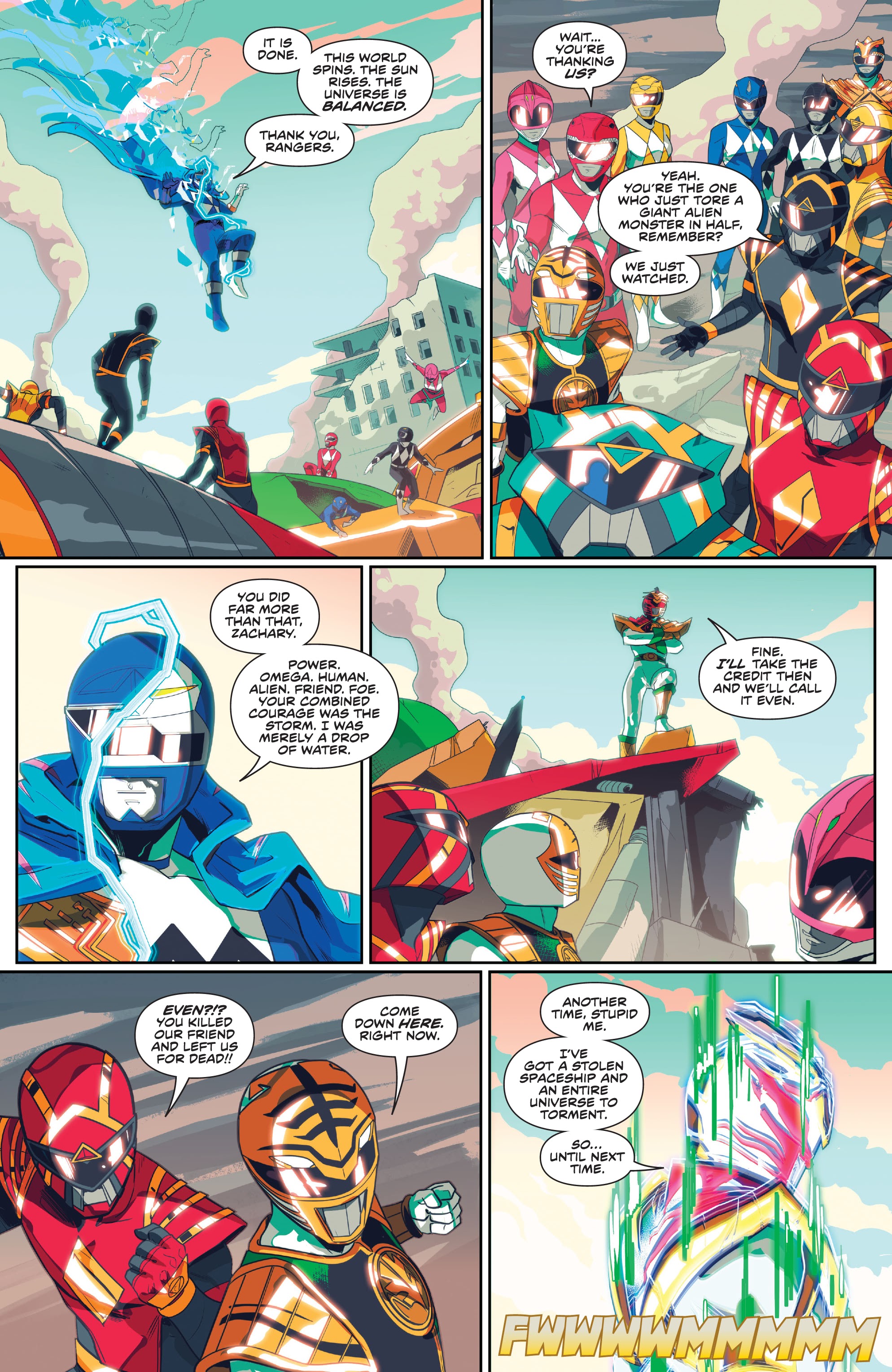 Read online Mighty Morphin comic -  Issue #16 - 22