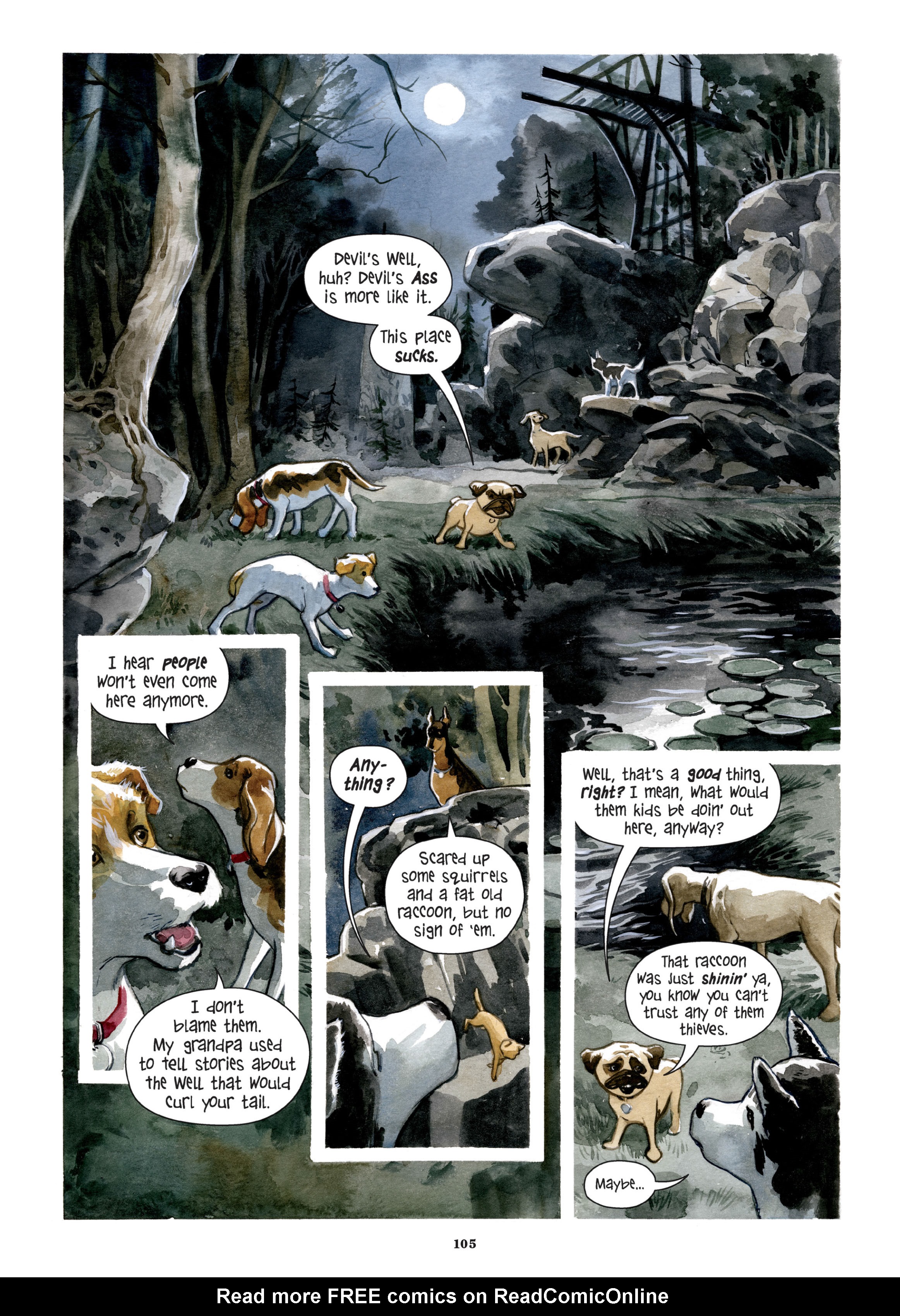 Read online Beasts of Burden: Animal Rites comic -  Issue # TPB - 100
