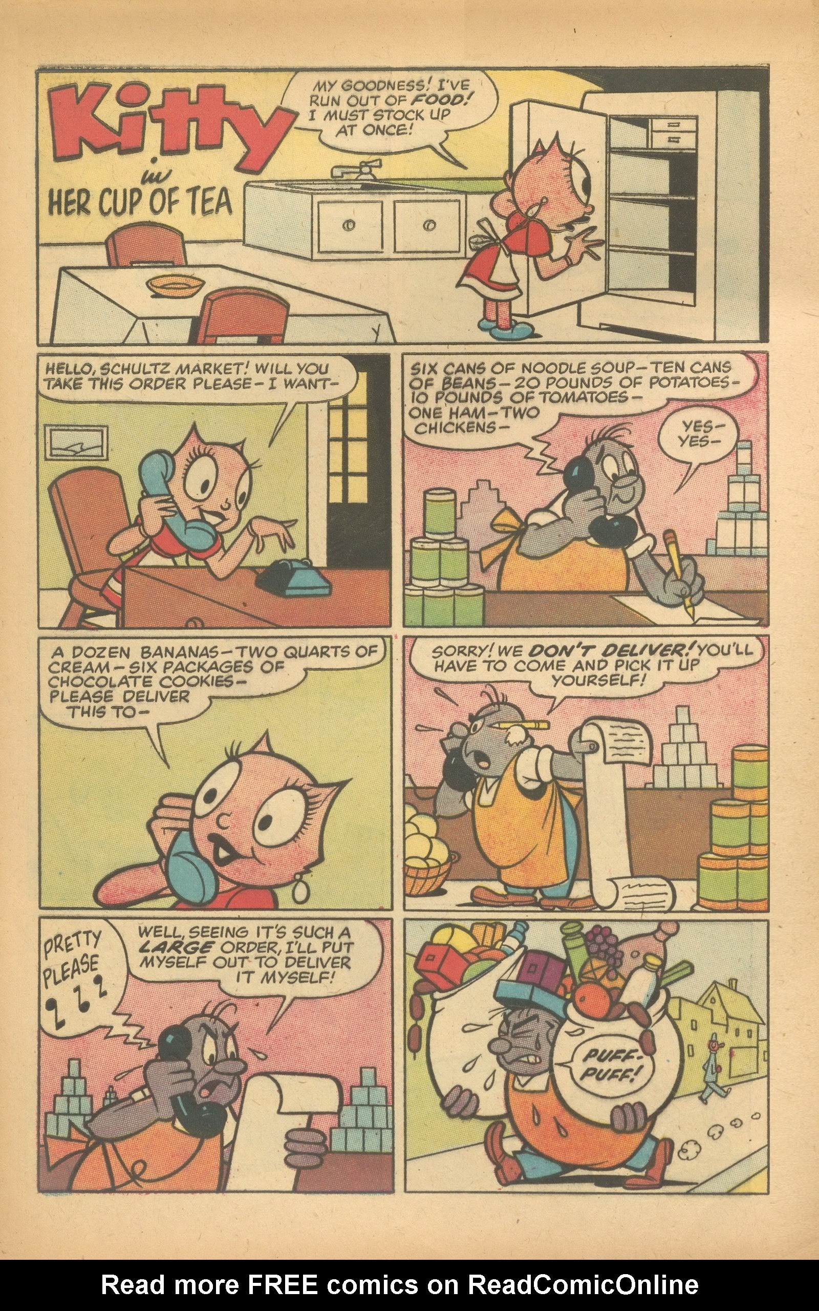 Read online Felix the Cat (1955) comic -  Issue #82 - 10