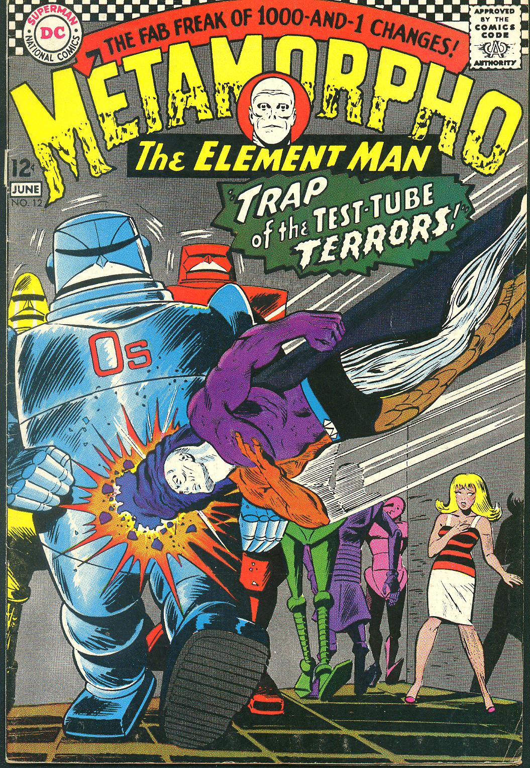 Read online Metamorpho comic -  Issue #12 - 1