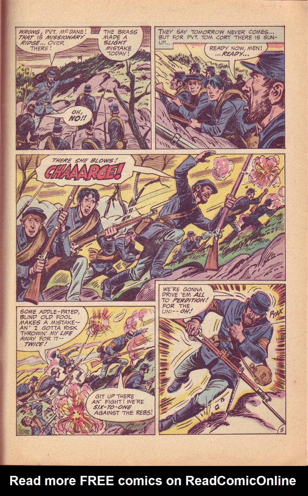 Read online Our Army at War (1952) comic -  Issue #219 - 29