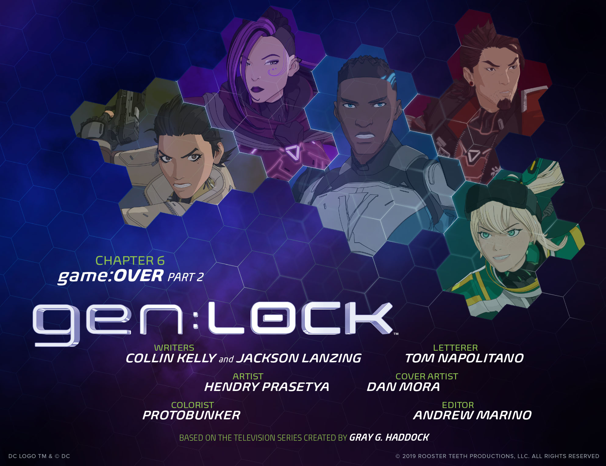 Read online gen:Lock comic -  Issue #6 - 3