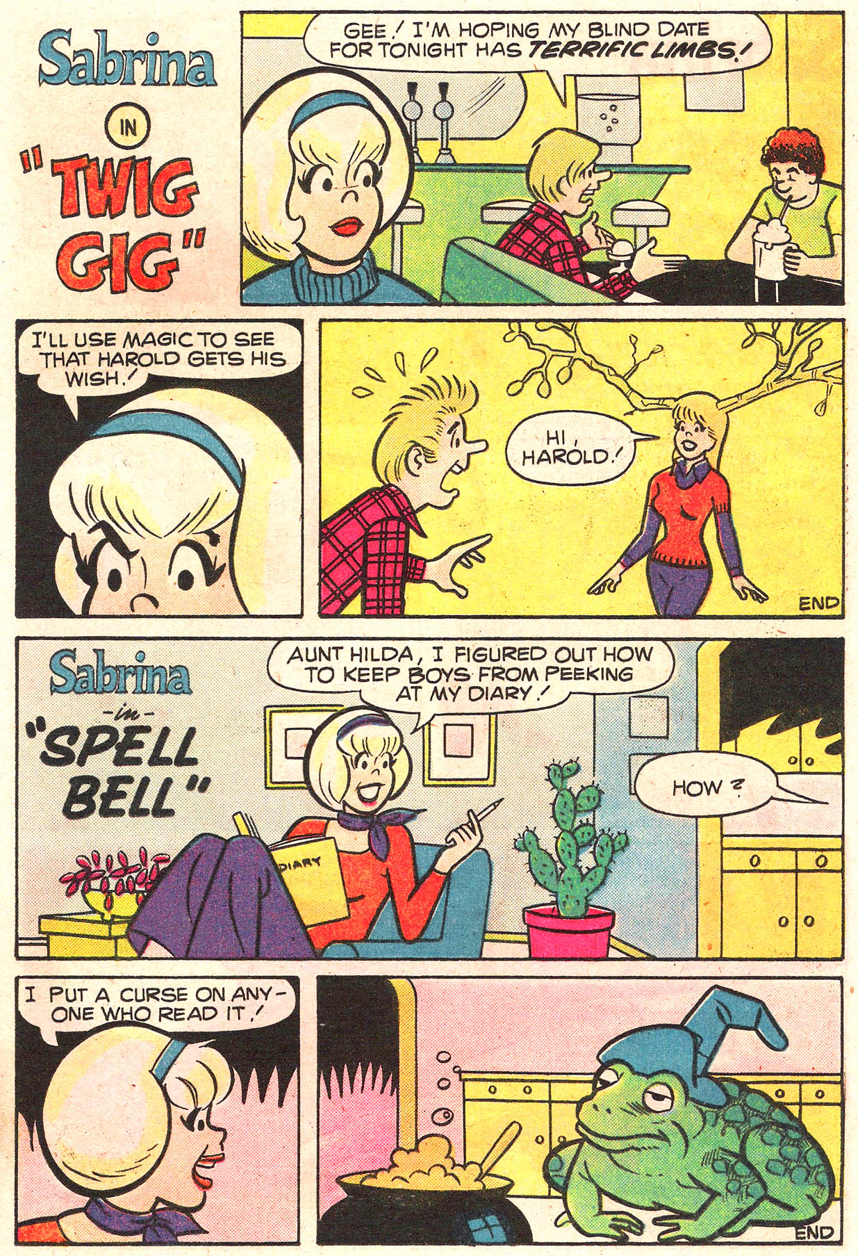 Sabrina The Teenage Witch (1971) Issue #38 #38 - English 21