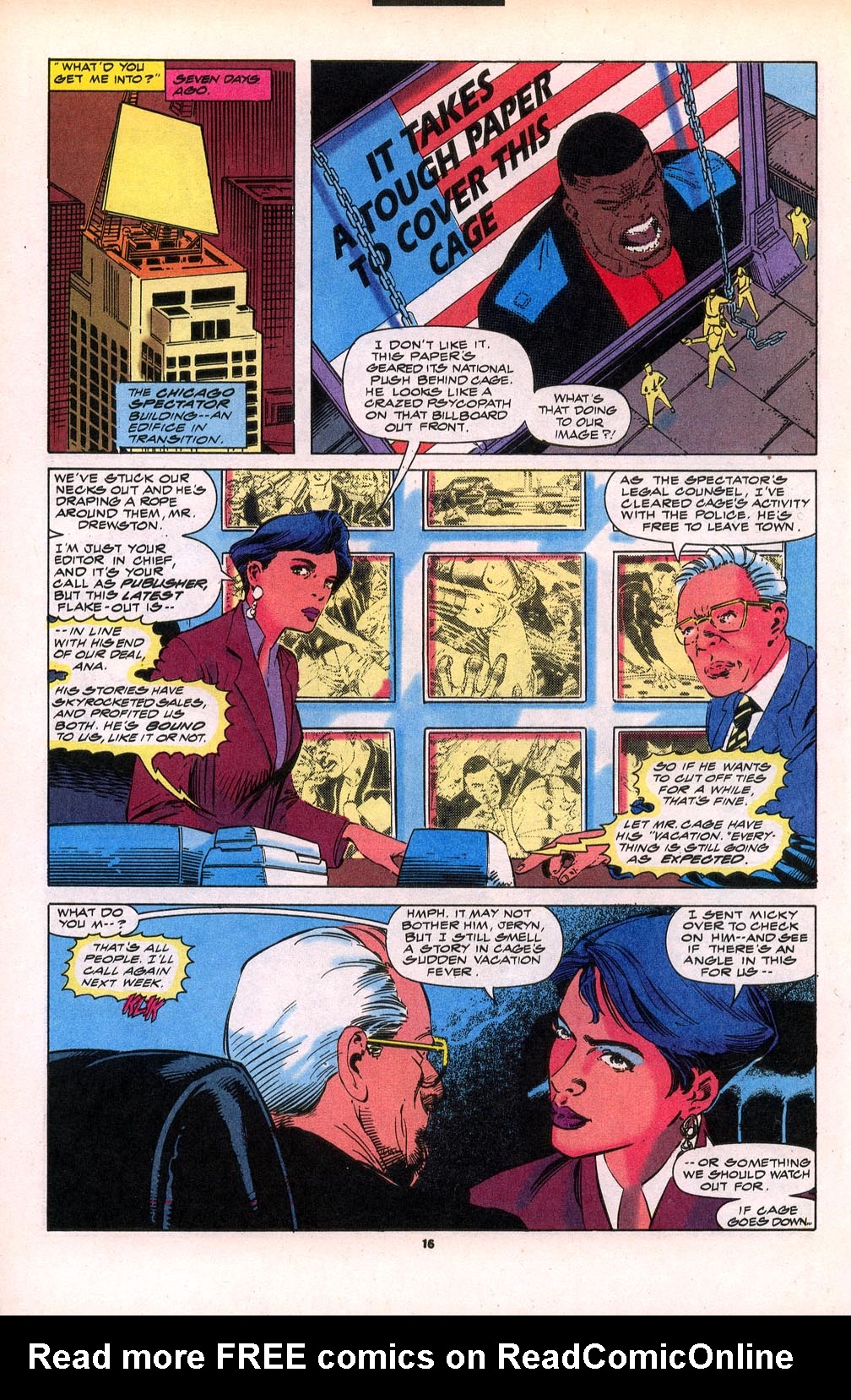 Read online Cage (1992) comic -  Issue #5 - 14