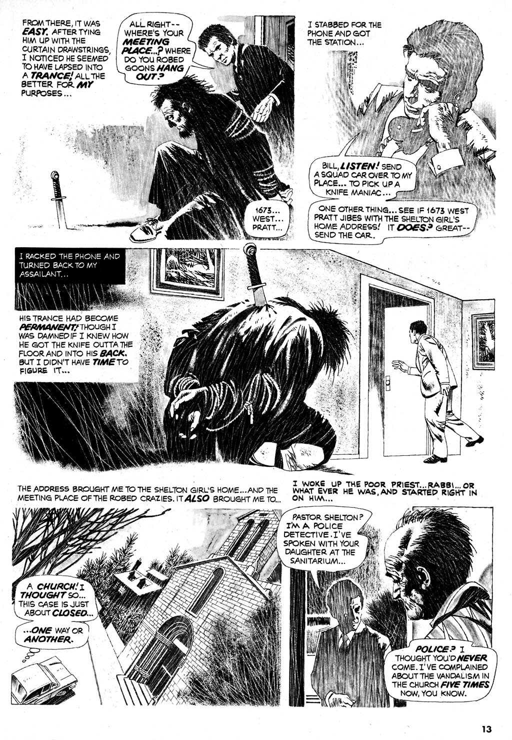 Read online Creepy (1964) comic -  Issue #56 - 13