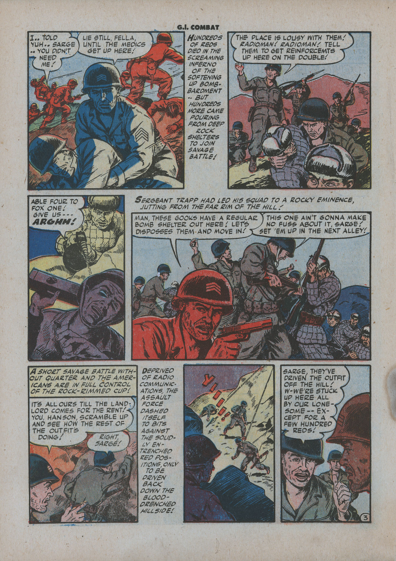 Read online G.I. Combat (1952) comic -  Issue #5 - 20