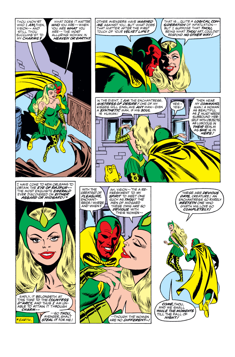 Read online The Vision and the Scarlet Witch (1985) comic -  Issue #9 - 9