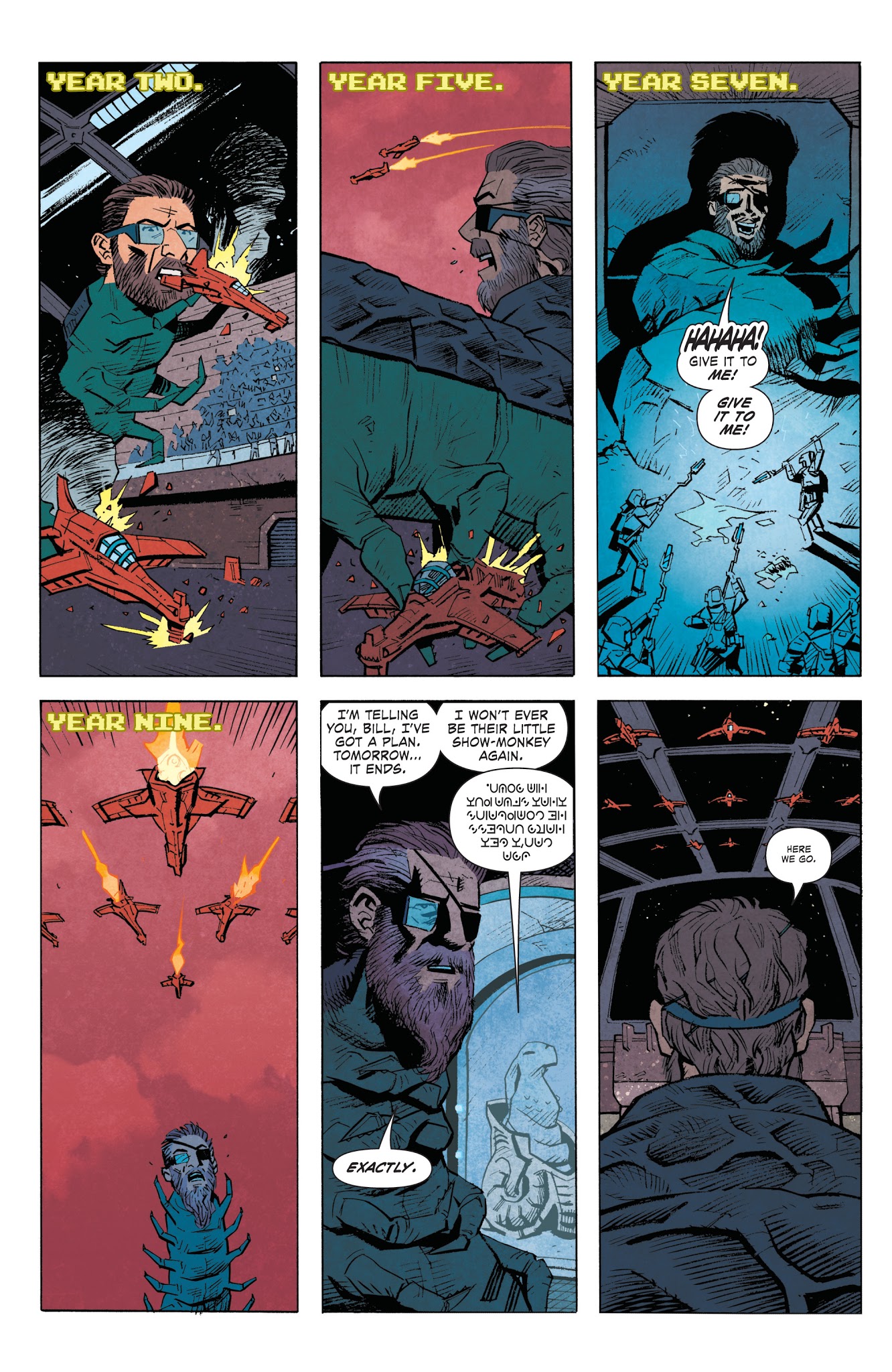 Read online Centipede comic -  Issue #4 - 18