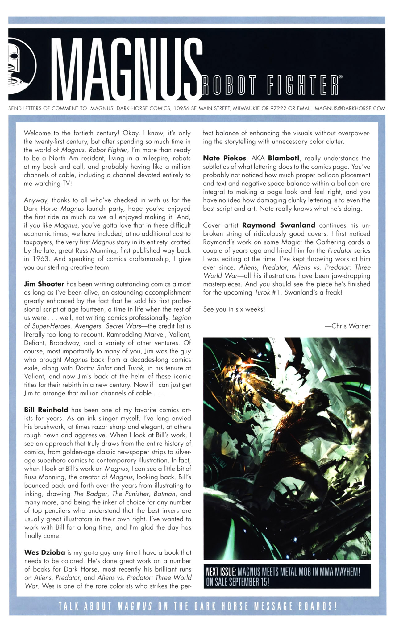 Read online Magnus, Robot Fighter (2010) comic -  Issue #1 - 26