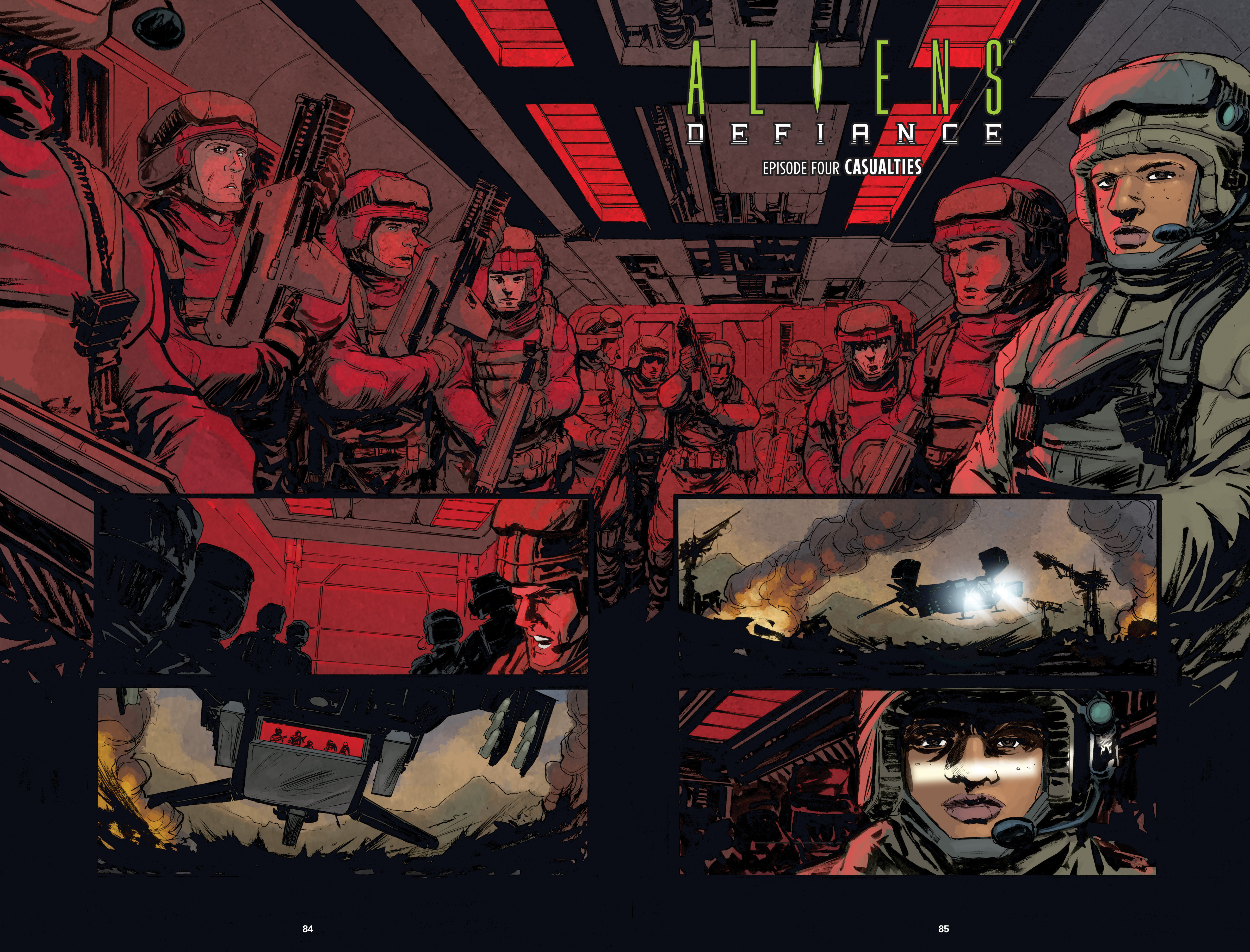 Read online Aliens: Defiance Library Edition comic -  Issue # TPB (Part 1) - 84
