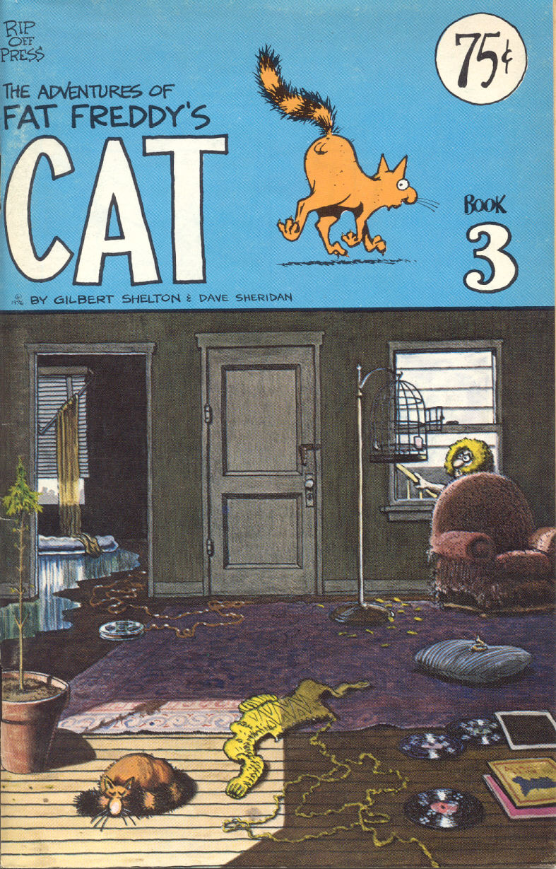 Read online Adventures of Fat Freddy's Cat comic -  Issue #3 - 1