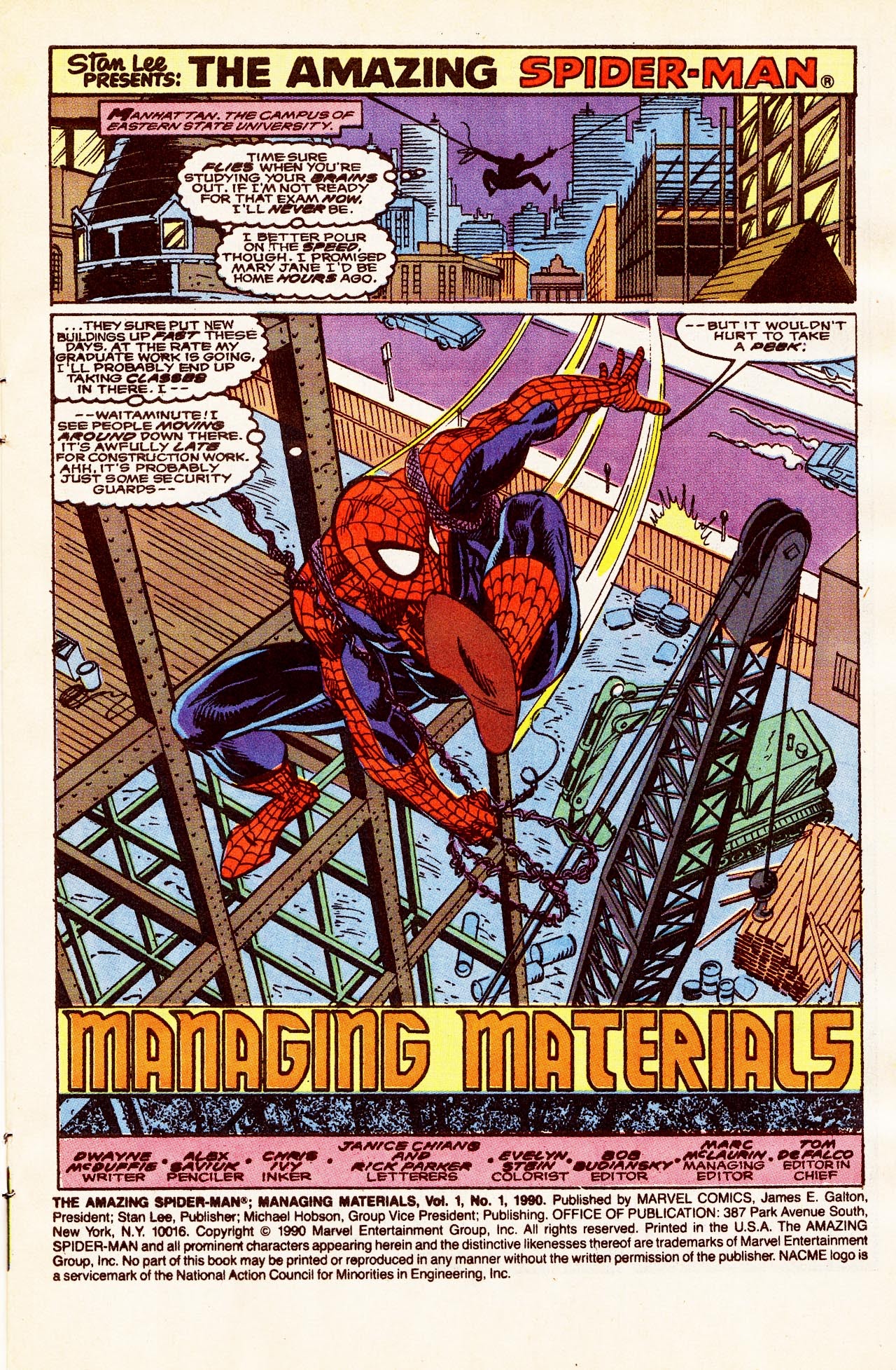 Read online The Amazing Spider-Man: Managing Materials comic -  Issue # Full - 3
