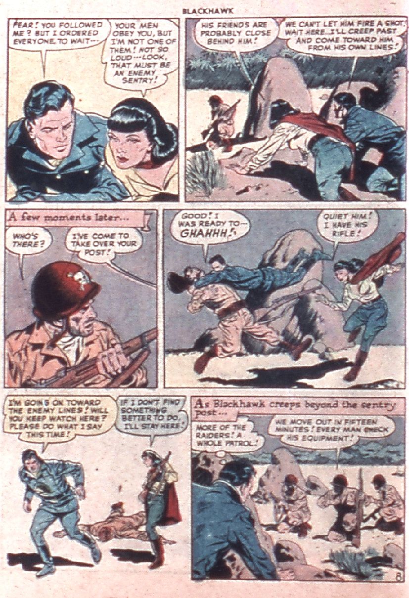 Read online Blackhawk (1957) comic -  Issue #22 - 10