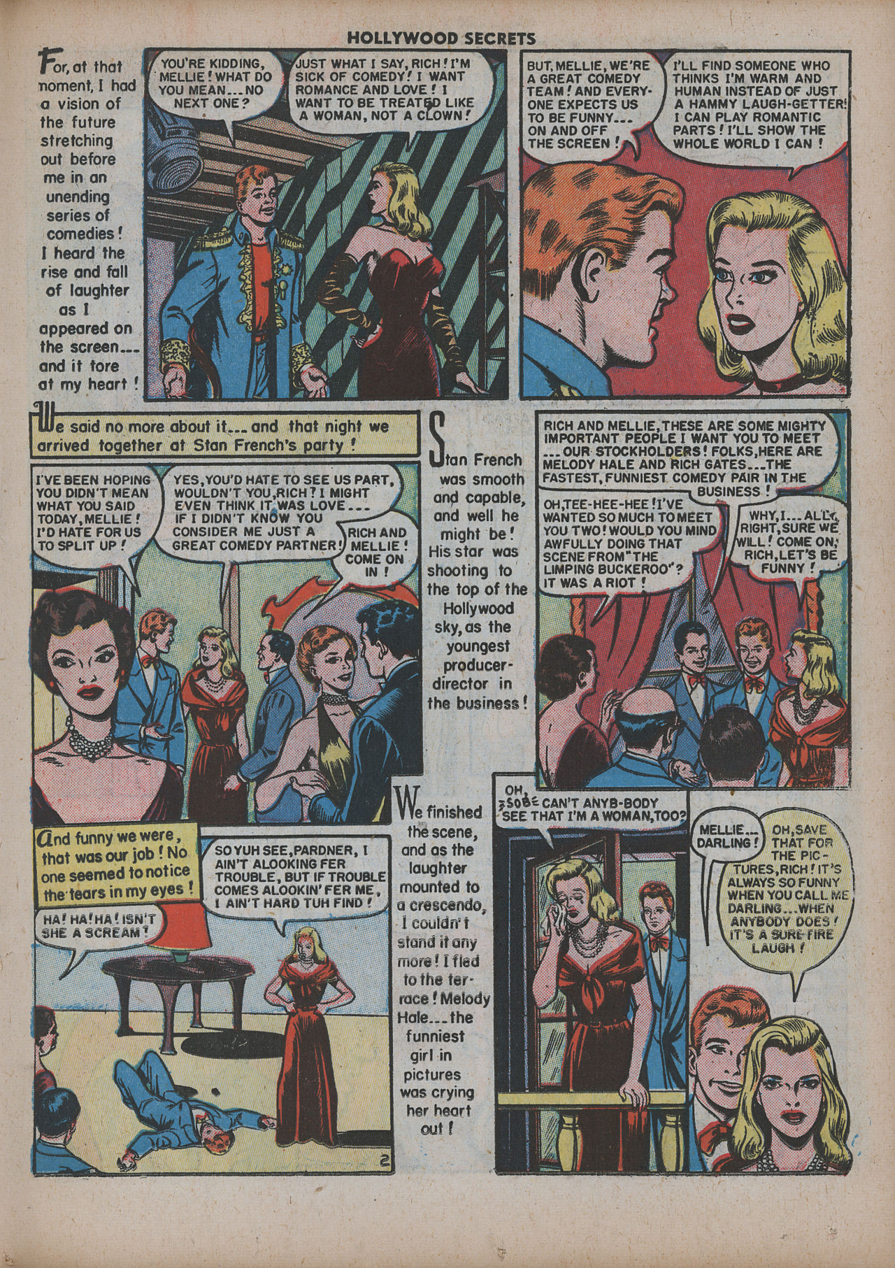 Read online Hollywood Secrets comic -  Issue #5 - 19