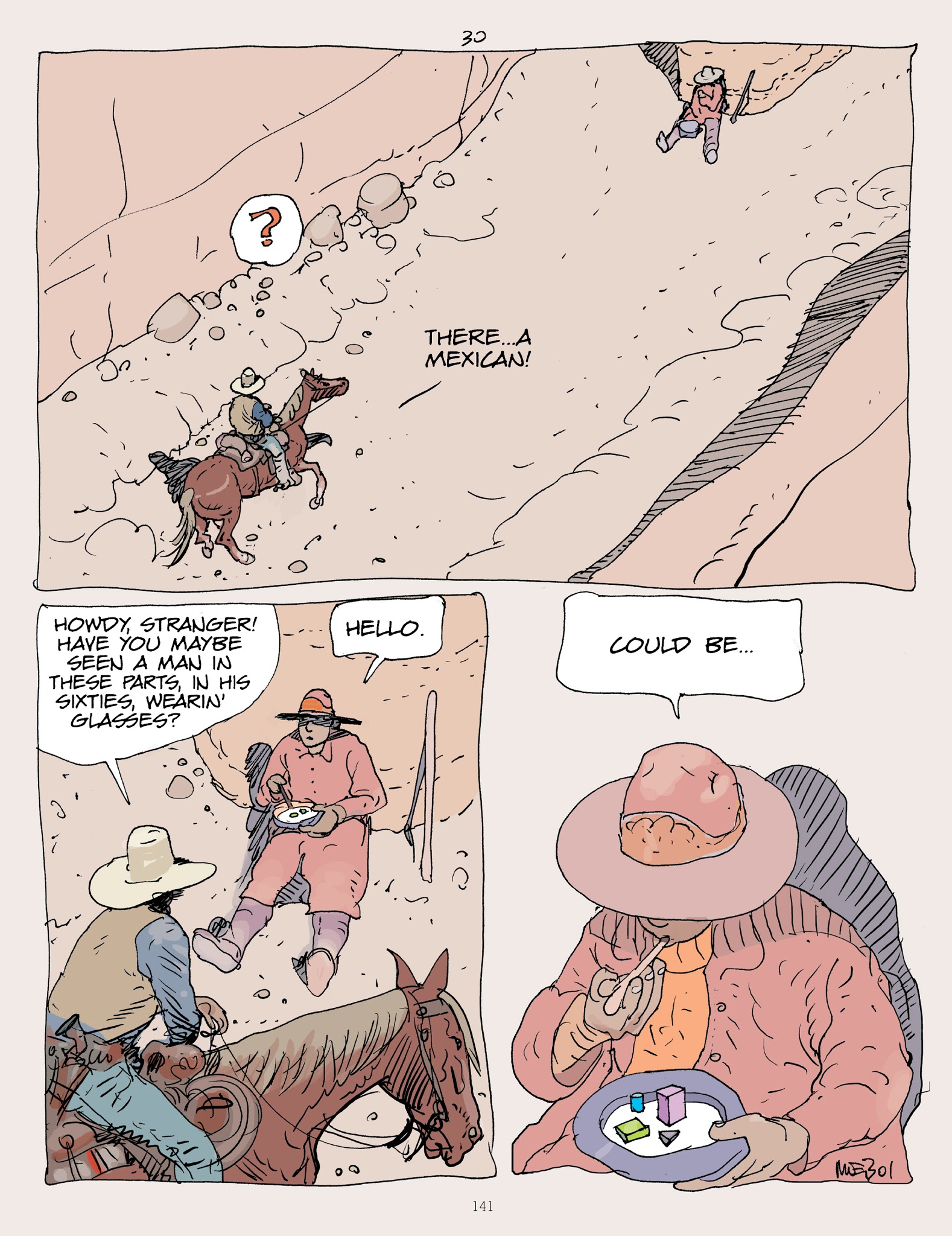 Read online Moebius Library comic -  Issue # TPB 2 - 140