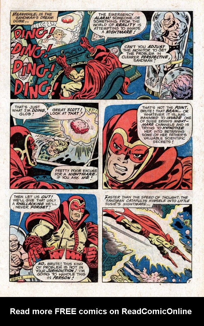Read online The Sandman (1974) comic -  Issue #3 - 8