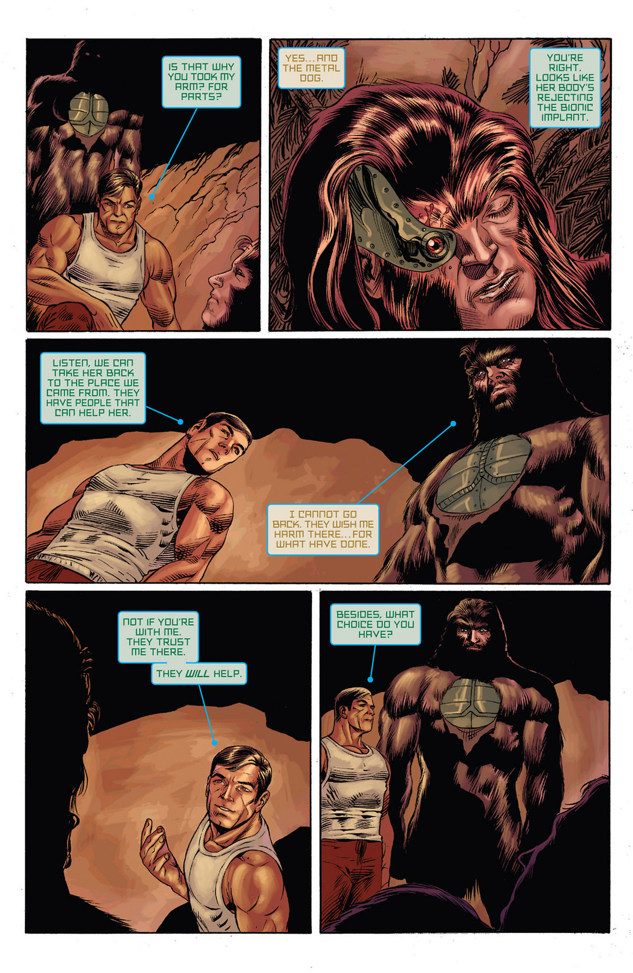 Read online Bionic Man comic -  Issue #13 - 21