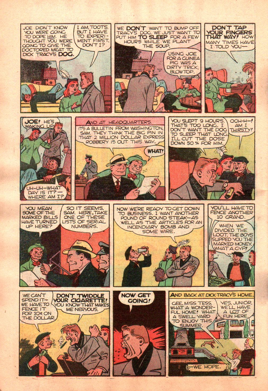 Read online Dick Tracy comic -  Issue #66 - 10