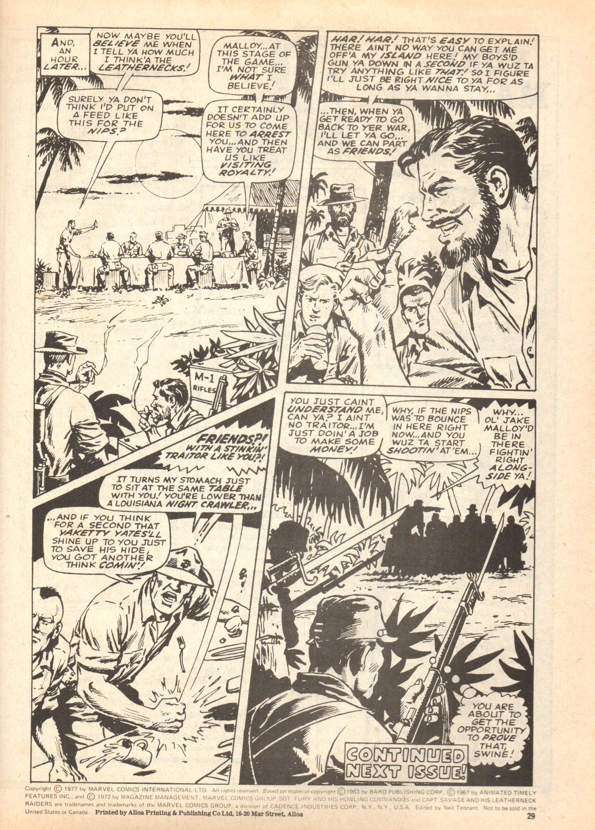 Read online Fury (1977) comic -  Issue #17 - 29