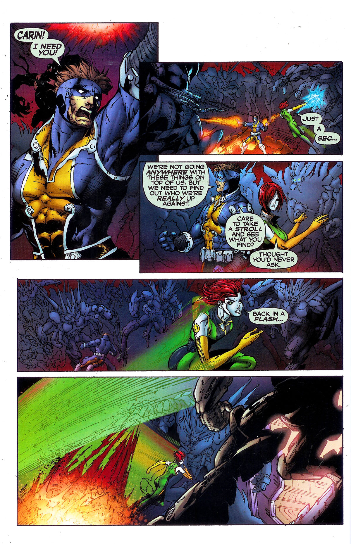 Read online Cyberforce (2006) comic -  Issue #5 - 17