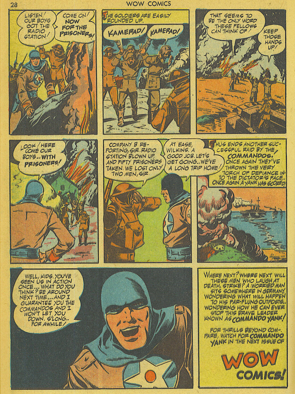 Read online Wow Comics comic -  Issue #6 - 28