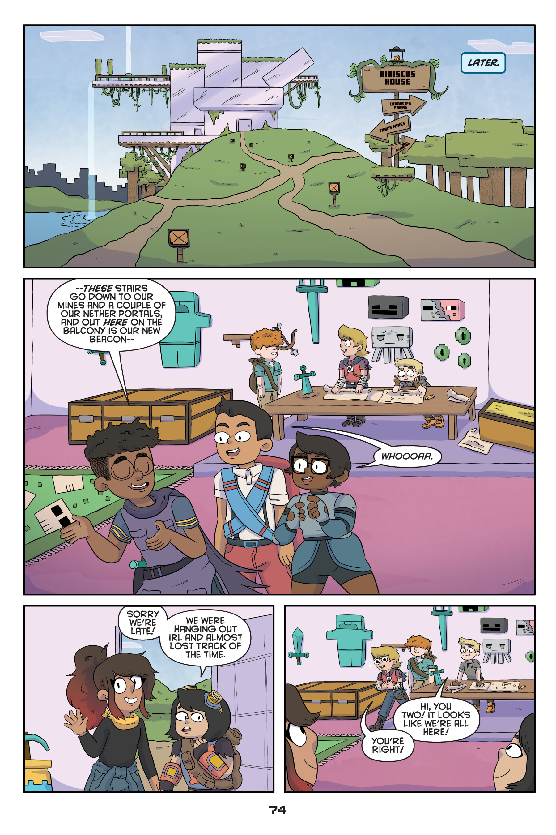 Read online Minecraft comic -  Issue # TPB 1 - 73