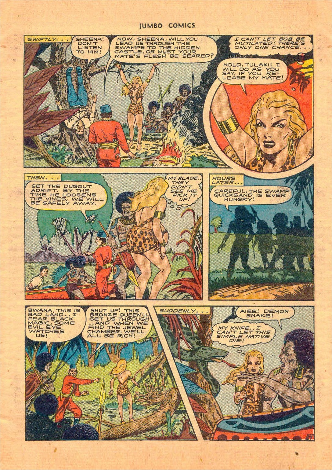 Read online Jumbo Comics comic -  Issue #64 - 9