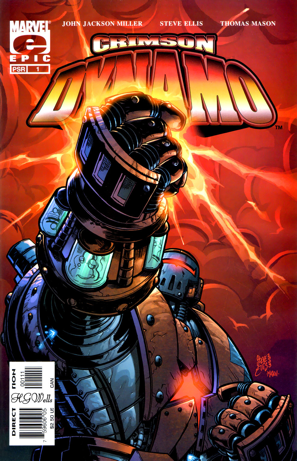 Read online Crimson Dynamo comic -  Issue #1 - 1