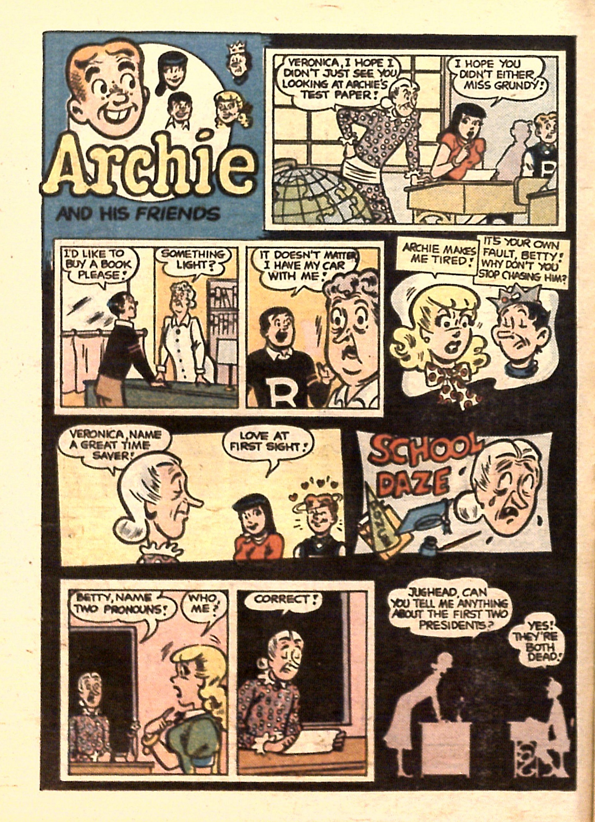 Read online Archie...Archie Andrews, Where Are You? Digest Magazine comic -  Issue #5 - 142