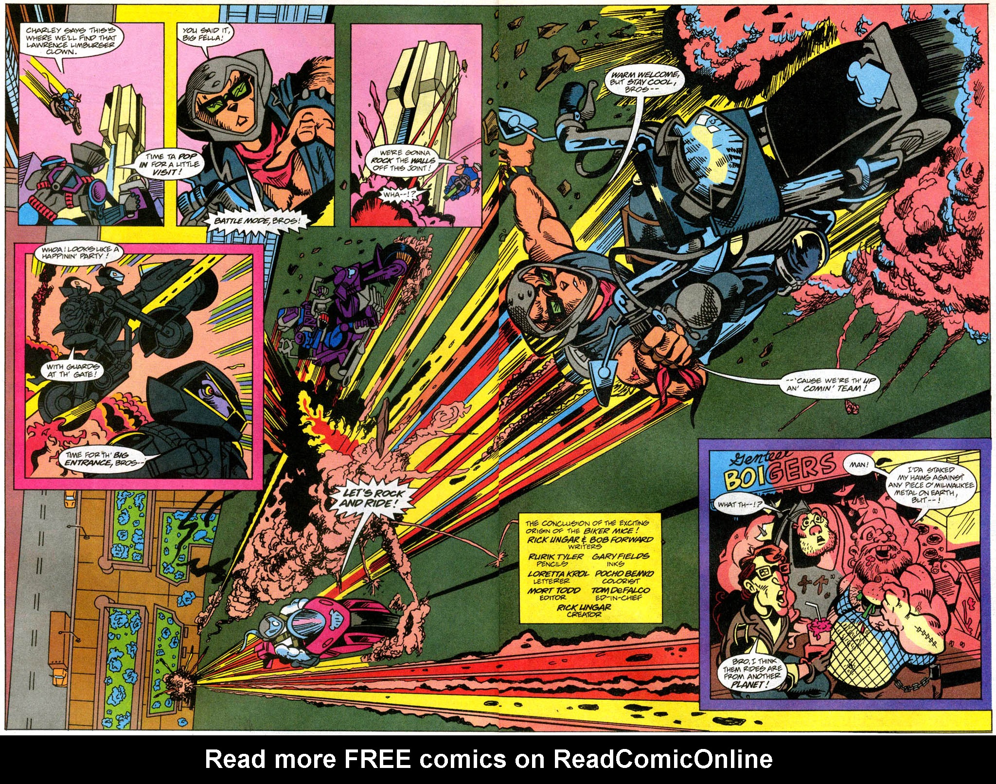 Read online Biker Mice from Mars comic -  Issue #3 - 3