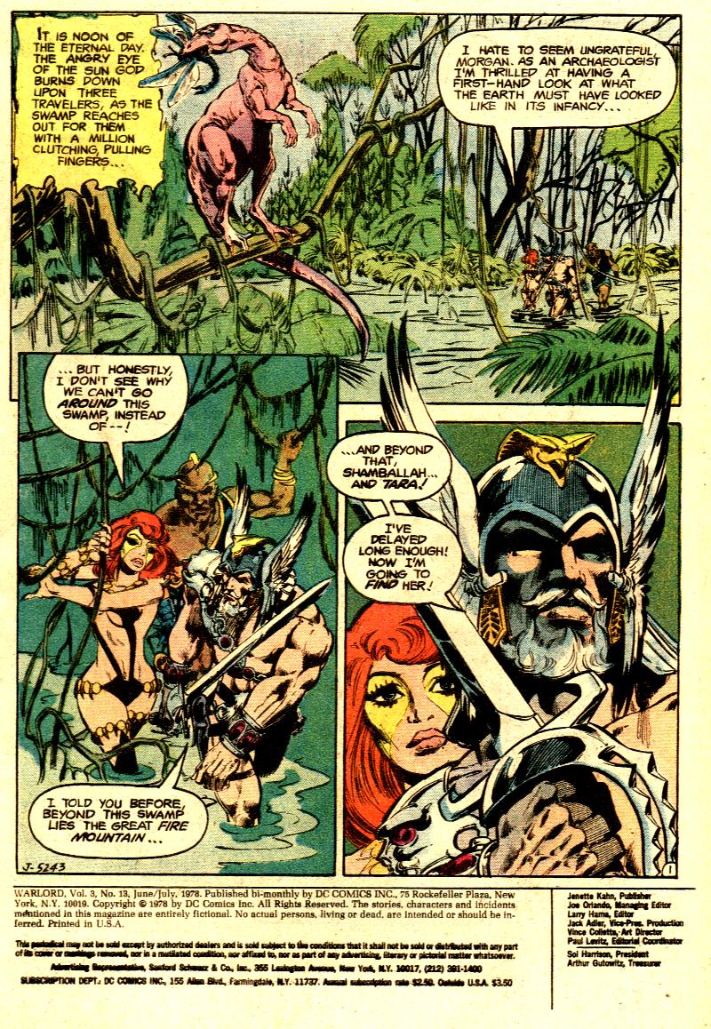 Read online Warlord (1976) comic -  Issue #13 - 2