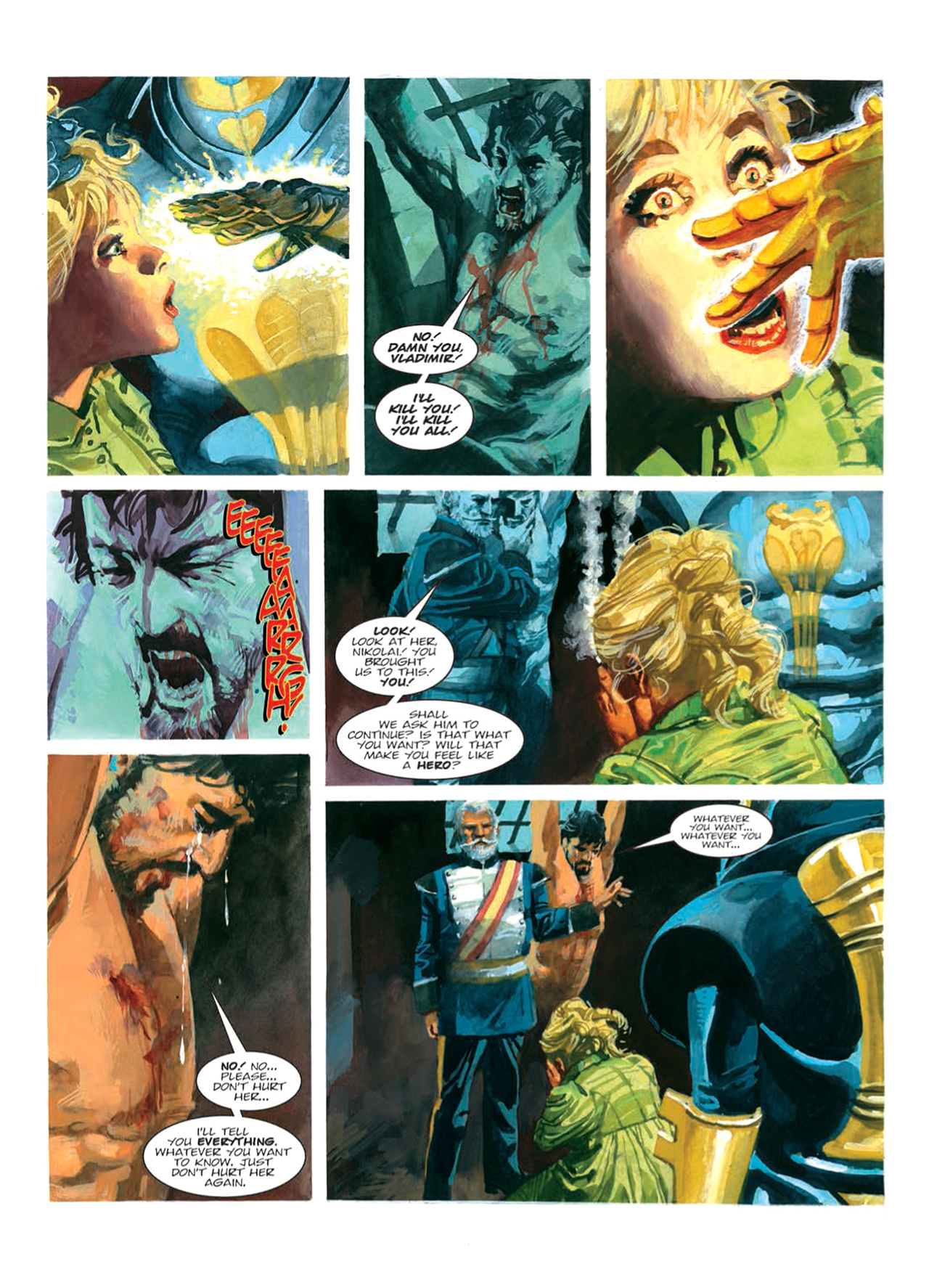 Read online Nikolai Dante comic -  Issue # TPB 9 - 89