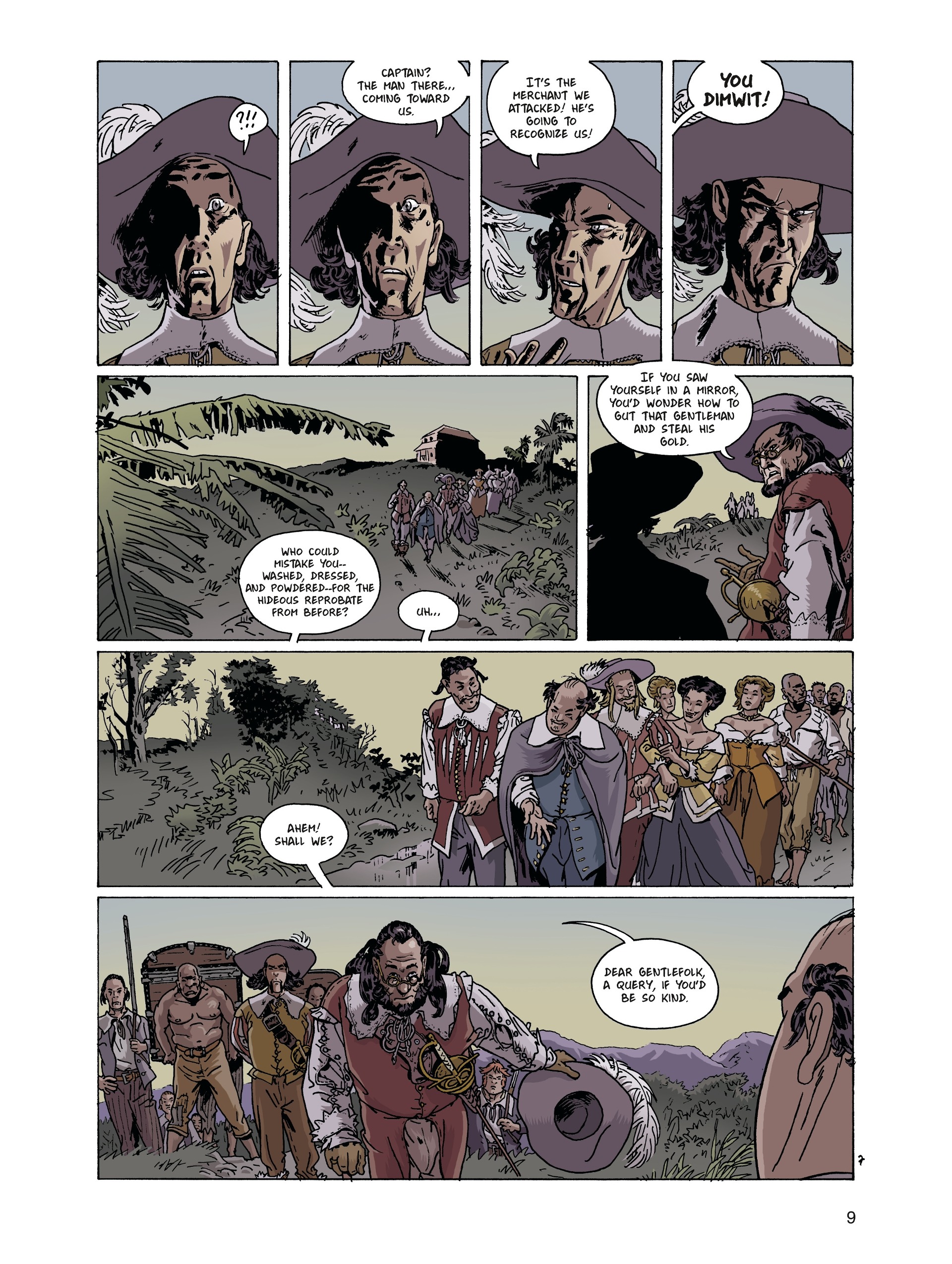 Read online Gypsies of the High Seas comic -  Issue # TPB 2 - 9