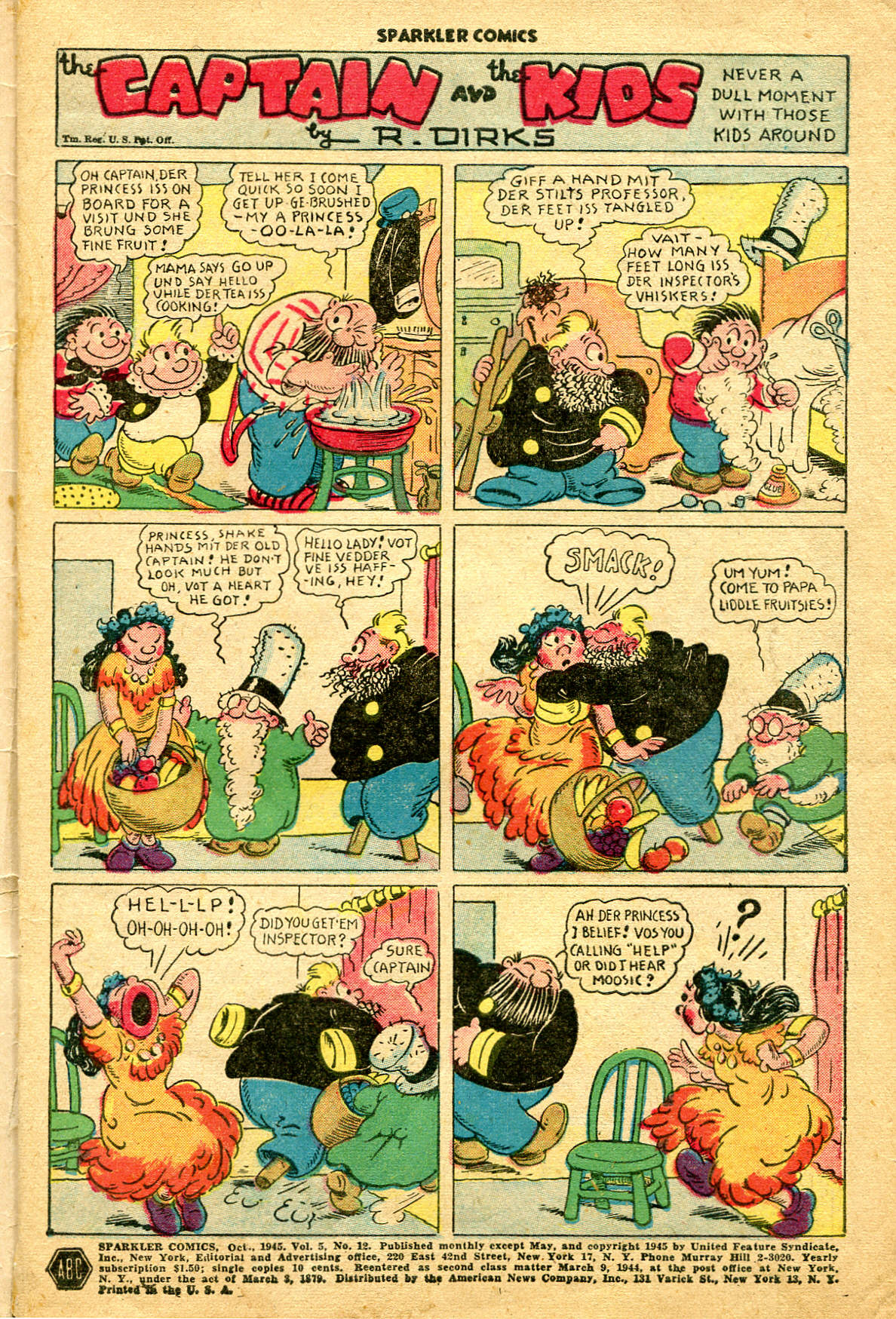 Read online Sparkler Comics comic -  Issue #48 - 3