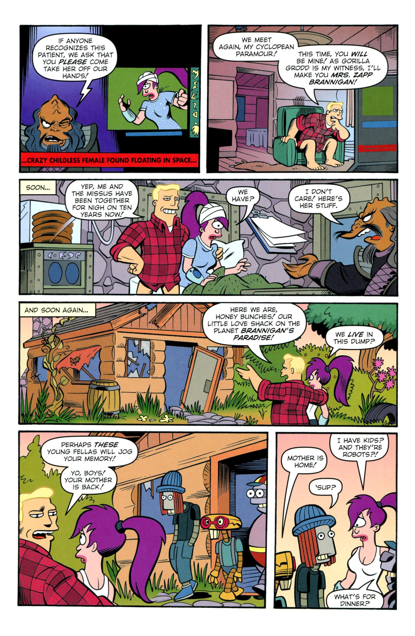 Read online Futurama Comics comic -  Issue #62 - 10