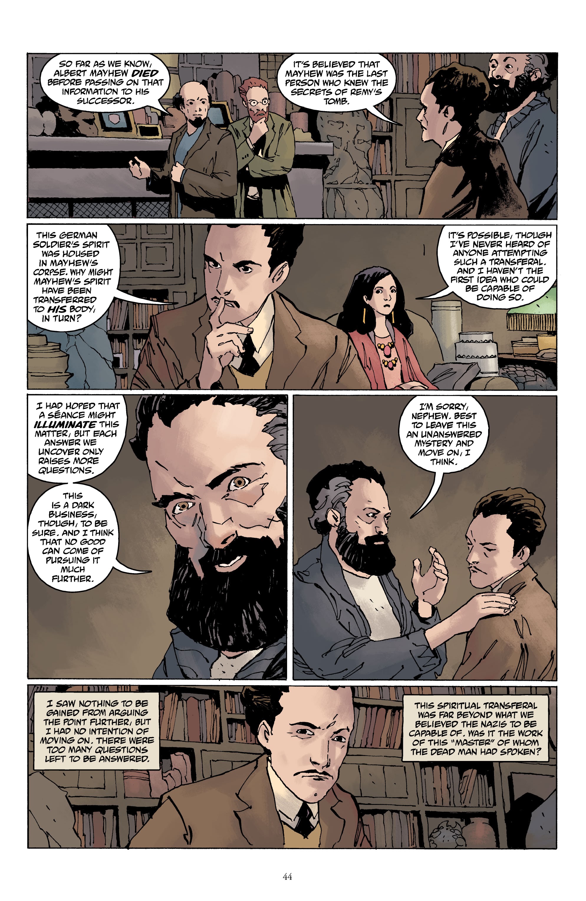 Read online Hellboy Universe: The Secret Histories comic -  Issue # TPB (Part 1) - 44