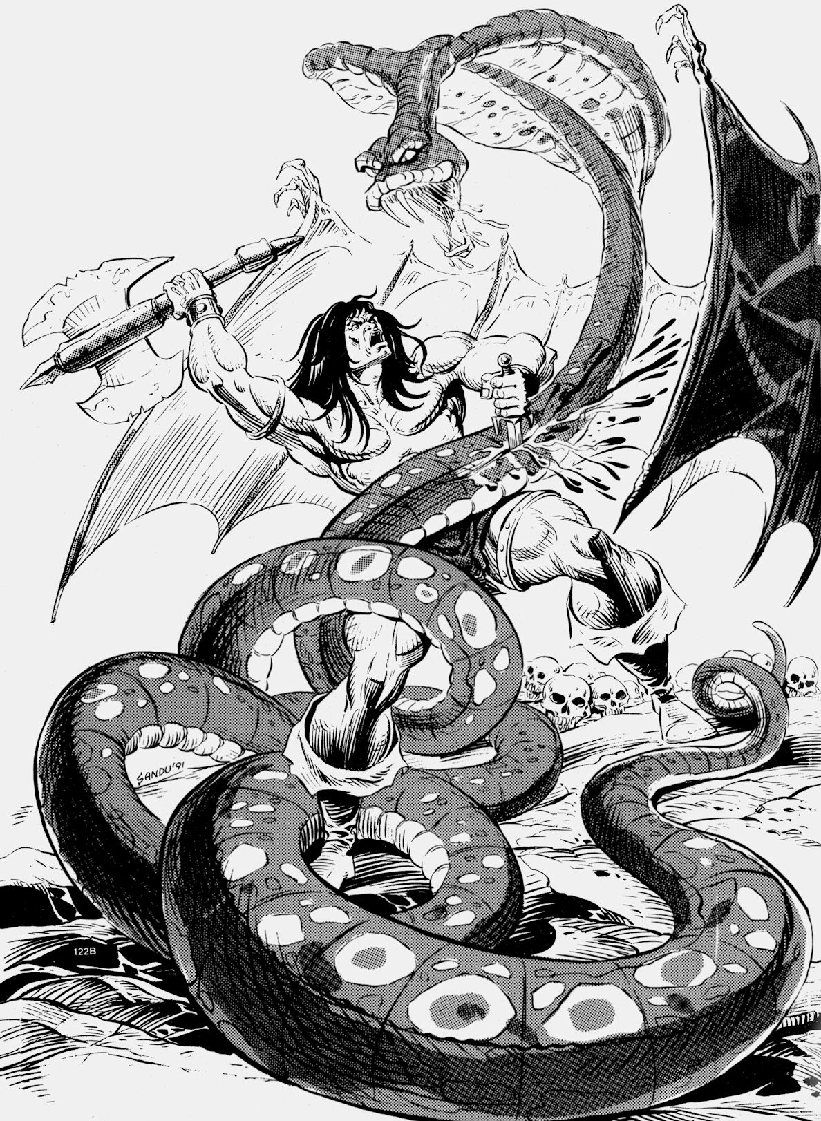 Read online Conan Saga comic -  Issue #61 - 60