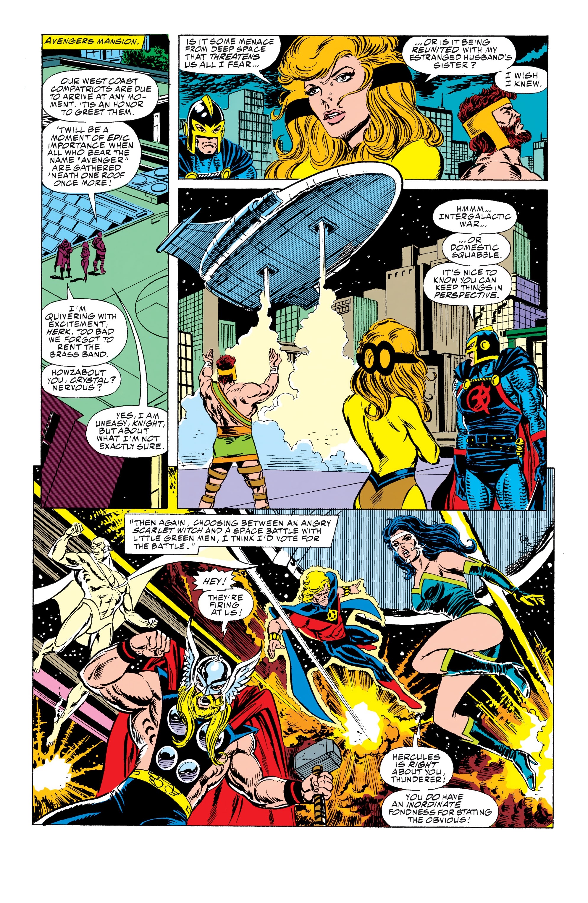 Read online Avengers Epic Collection: Operation Galactic Storm comic -  Issue # TPB (Part 1) - 100