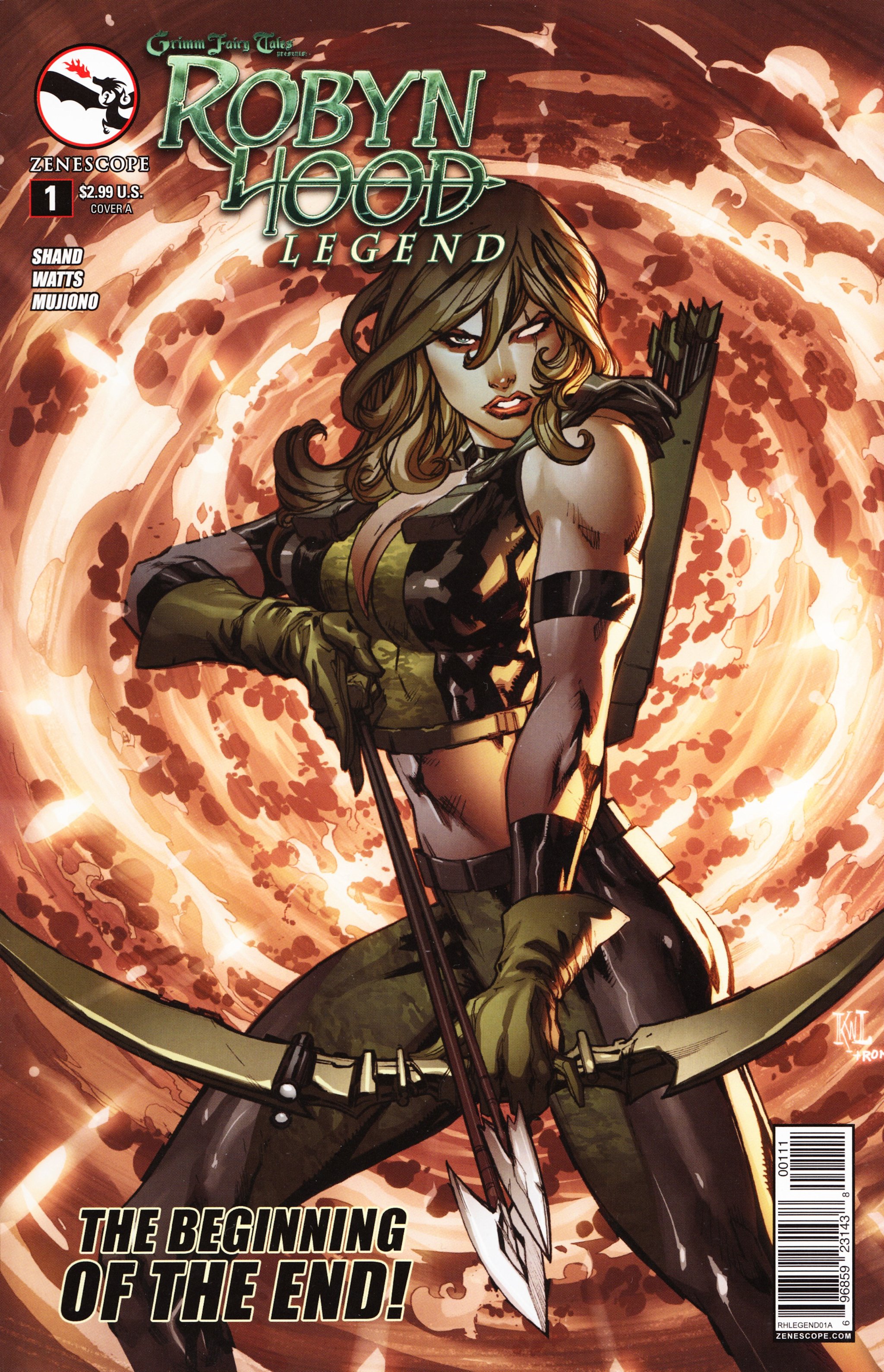 Read online Grimm Fairy Tales presents Robyn Hood: Legend comic -  Issue #1 - 1
