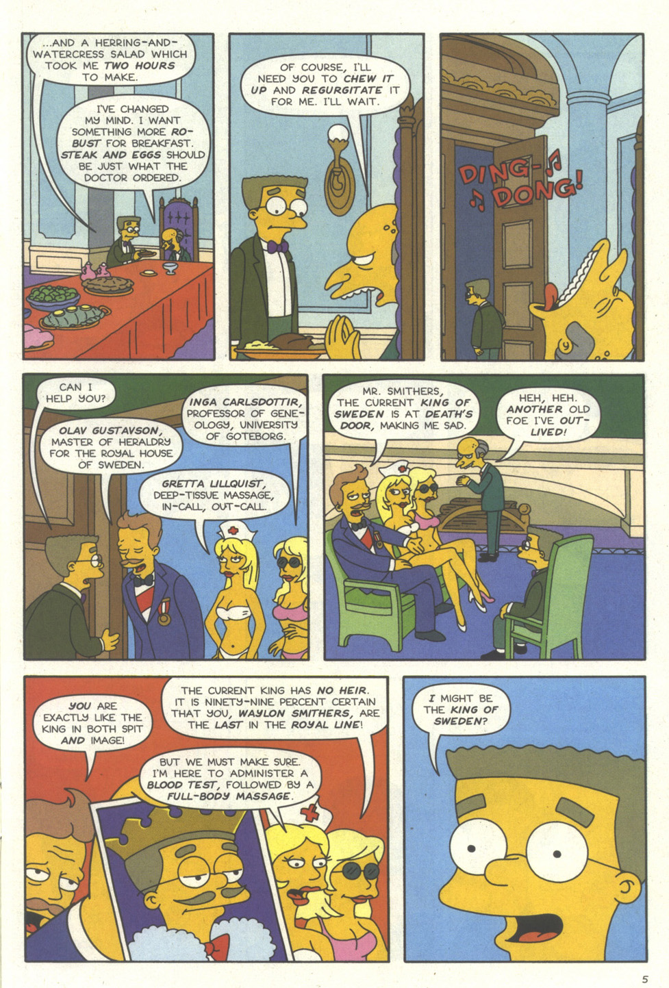 Read online Simpsons Comics comic -  Issue #56 - 6