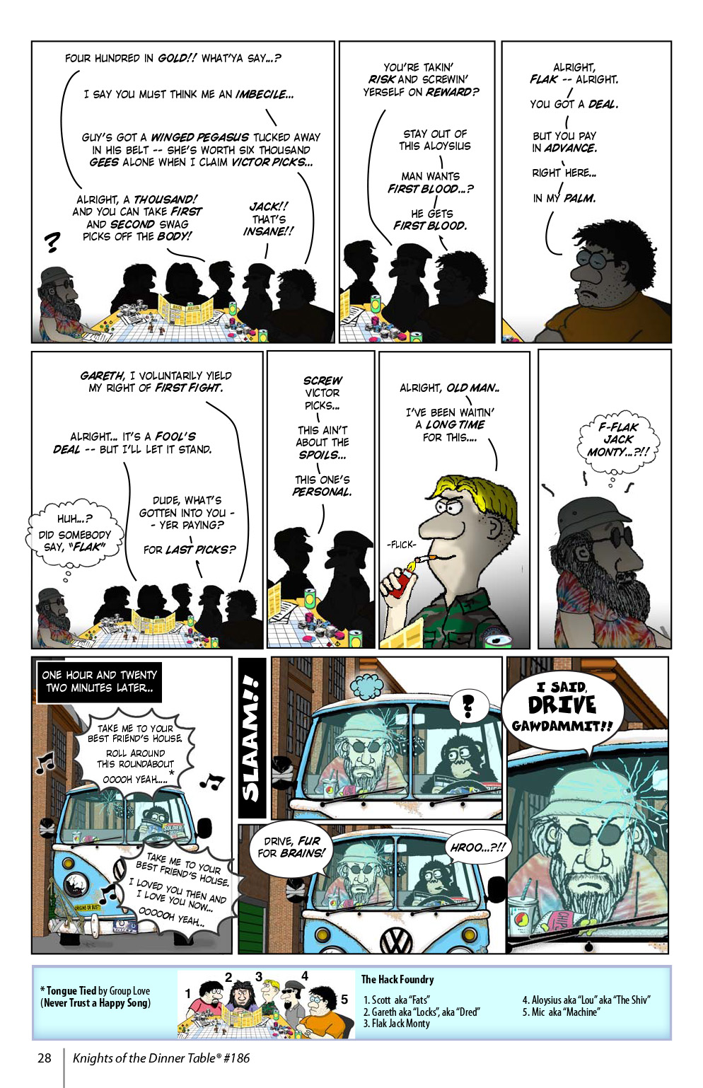 Read online Knights of the Dinner Table comic -  Issue #186 - 30