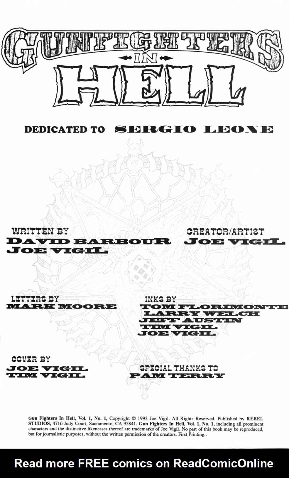 Read online Gunfighters in Hell comic -  Issue #1 - 4